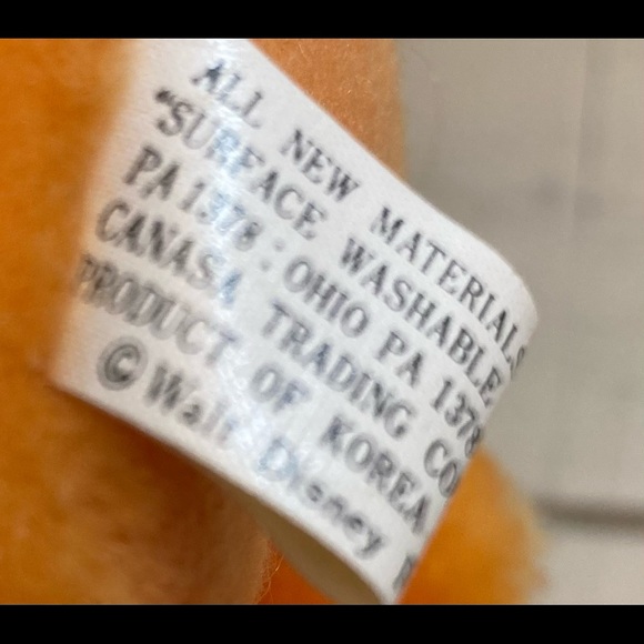 80’s Walt Disney’s Animated Film Classic Lady and The Tramp plush - Picture 6 of 6